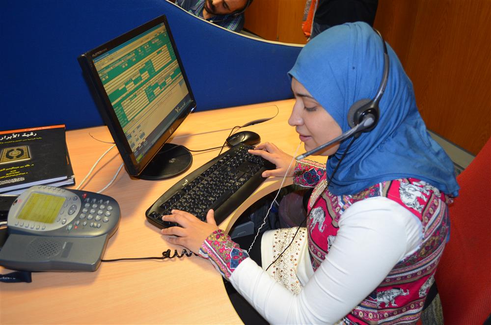 Persons with disabilities working as call centre agents at Xceed.